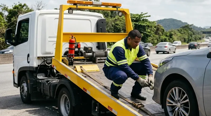 Guincho e reboque em Balneário Camboriú – atendimento para carros, motos e caminhões