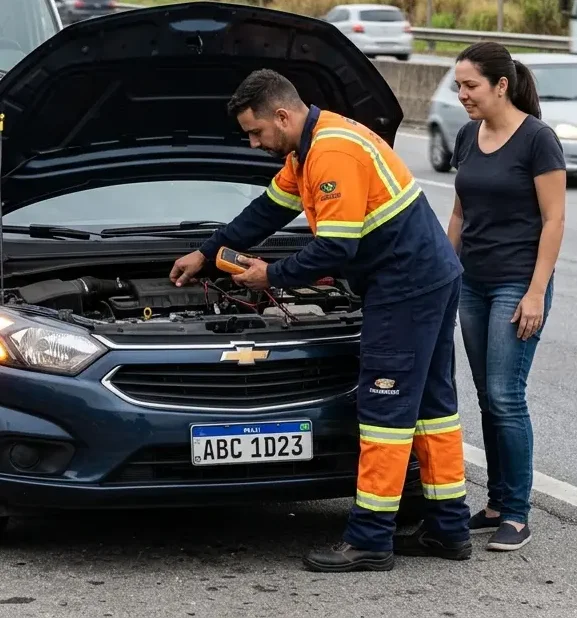Socorro veicular em Balneário Camboriú — atendimento profissional no local
